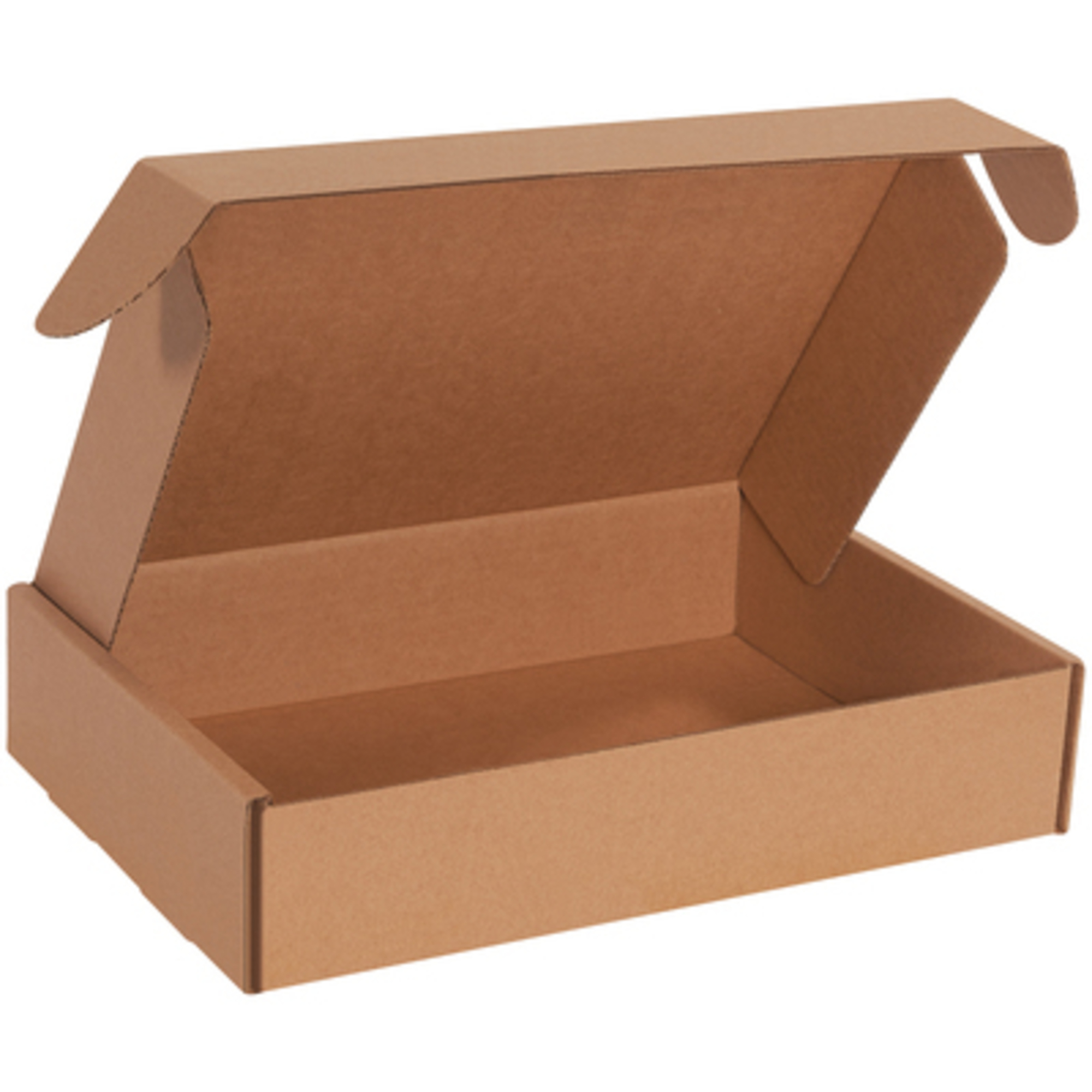 14 x 10 x 3in. Kraft Deluxe L Mailer 50/CS, Length 14 in, Model# MFL14103K